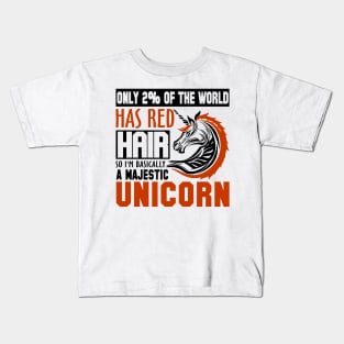 Red Hair Gift Kids T-Shirt